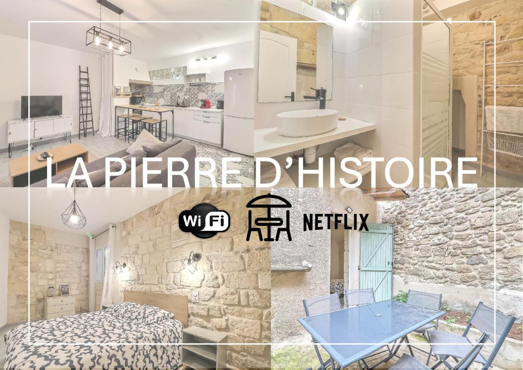 Апартаменты Hyper Centre Terrasse Wifi La Pierre D'Histoire Бокер Экстерьер фото